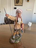 Indianenbeeld met speer, Ophalen of Verzenden
