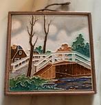 Westraven cloisonne tegel uit 1949 (zie foto), Antiek en Kunst, Ophalen of Verzenden