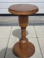 Blank eiken zuil plantentafel, Huis en Inrichting, Woonaccessoires | Zuilen en Pilaren, Ophalen of Verzenden, Gebruikt