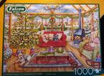 Falcon de Luxe Kerstserre Puzzel 1000 stukjes, Ophalen of Verzenden, 500 t/m 1500 stukjes, Zo goed als nieuw, Legpuzzel