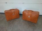 Vintage Verdi Koffers - Set van 2, Ophalen of Verzenden, Gebruikt, Leer, 70 cm of meer