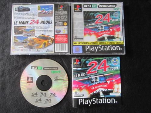 Le Mans 24 hours PS1 Playstation 1, Spelcomputers en Games, Games | Sony PlayStation 1, Zo goed als nieuw, Sport, 1 speler, Vanaf 3 jaar
