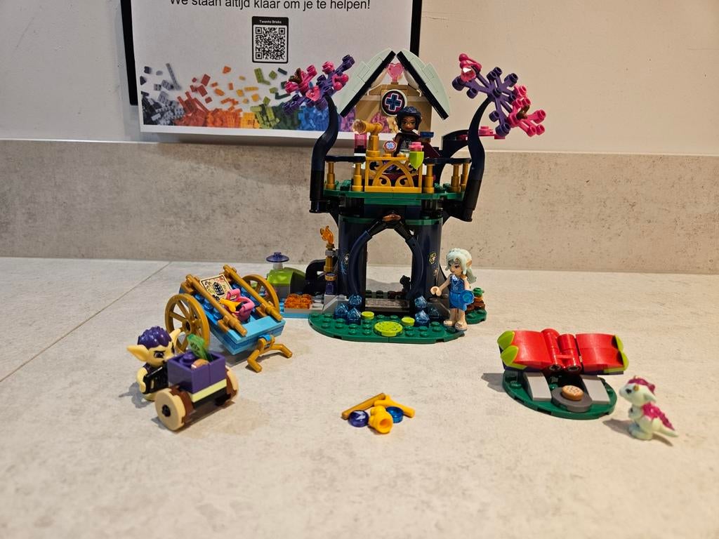 Lego Elves 41187 Rosalyns genezingsplek, Ophalen of Verzenden, Gebruikt, Complete set, Lego