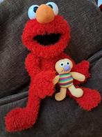 Elmo knuffel met aangebonden popje, Ophalen of Verzenden, Zo goed als nieuw, Overige typen