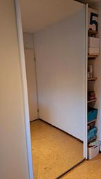 Kledingkast met schuifdeuren en spiegel, Huis en Inrichting, Kasten | Kledingkasten, Ophalen, Gebruikt, Met hangruimte, 200 cm of meer