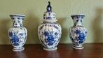 3 delig delftsblauw kaststel, Ophalen