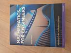 Mathematics for Engineers - 9781292065939, Ophalen of Verzenden, Zo goed als nieuw
