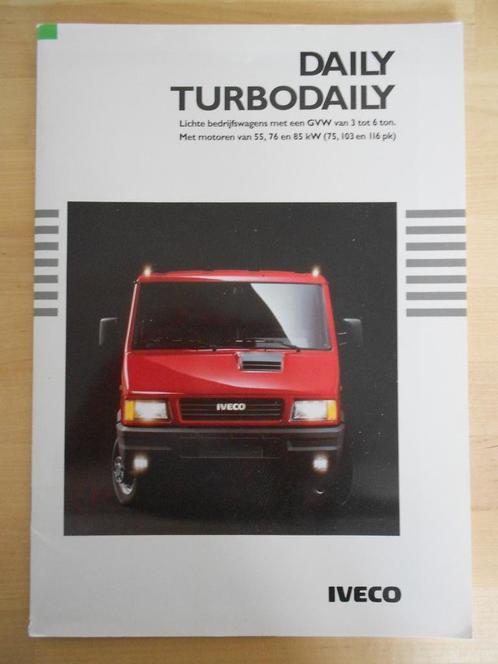 Iveco Daily / TurboDaily 1994 Brochure, Boeken, Auto's | Folders en Tijdschriften, Zo goed als nieuw, Overige merken, Ophalen