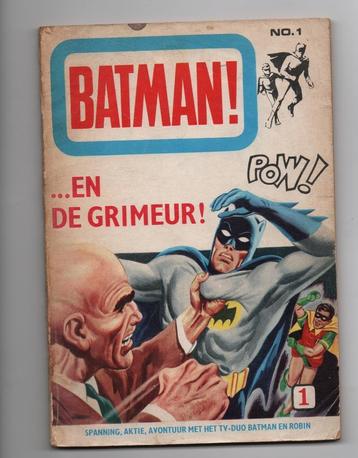 Batman en de grimeur - Batman! no. 1 - 1967 - softcover beschikbaar voor biedingen