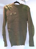 trui heren vintage militaire commando trui kaki S, Verzenden, Nieuw, Maat 46 (S) of kleiner, Groen