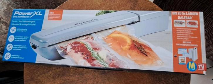 Power XL Nutri Sealer Telsell - Nieuw in doos!, Huis en Inrichting, Keuken | Keukenbenodigdheden, Nieuw, Ophalen of Verzenden
