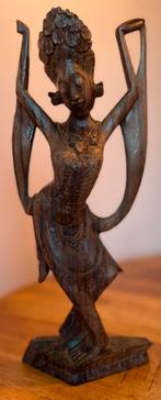 Houten beeld Balinese danseres, Ophalen of Verzenden