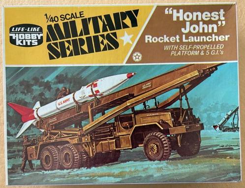 Life Like Honest John Rocket Launcher. Scale 1/40. ZGAN, Hobby en Vrije tijd, Modelbouw | Auto's en Voertuigen, Zo goed als nieuw