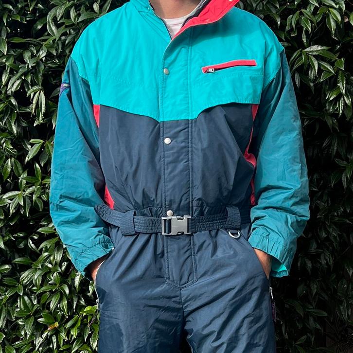 Vintage Retro Skipak (L), Kleding | Heren, Wintersportkleding, Gedragen, Pak, Maat 52/54 (L), Ophalen of Verzenden