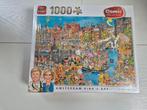 Puzzel Amsterdam Koningsdag 1000 stukjes, Ophalen of Verzenden, 500 t/m 1500 stukjes, Nieuw, Legpuzzel