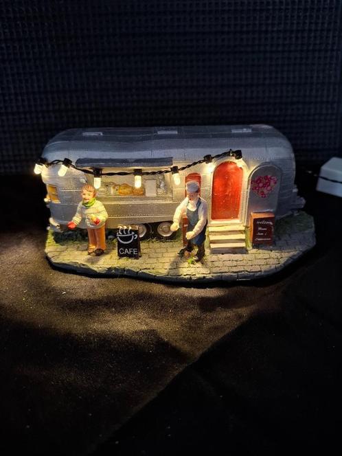 Intratuin caravan met licht  0782 521, Diversen, Kerst, Gebruikt, Ophalen of Verzenden