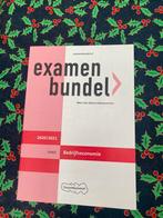 Examenbundel bedrijfseconomie 2020-2021 VWO, Ophalen of Verzenden, VWO, Zo goed als nieuw