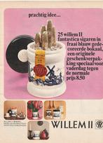 Retro reclame 1967 Willem II sigaren in pot sierpot, Verzenden, Overige typen