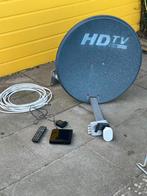 Canaal digitaal schotelantenne set, Overige merken, Gebruikt, (Schotel)antenne, Ophalen