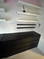 IKEA dubbele Malm ladekast, Huis en Inrichting, Ophalen, Gebruikt, 5 laden of meer, 100 tot 150 cm