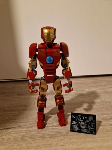 LEGO Marvel Iron Man figuur beschikbaar voor biedingen