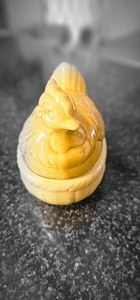 Vintage Peper en Zoutstel - Kip met Eitjes, Verzamelen, Overige Verzamelen, Gebruikt, Ophalen of Verzenden