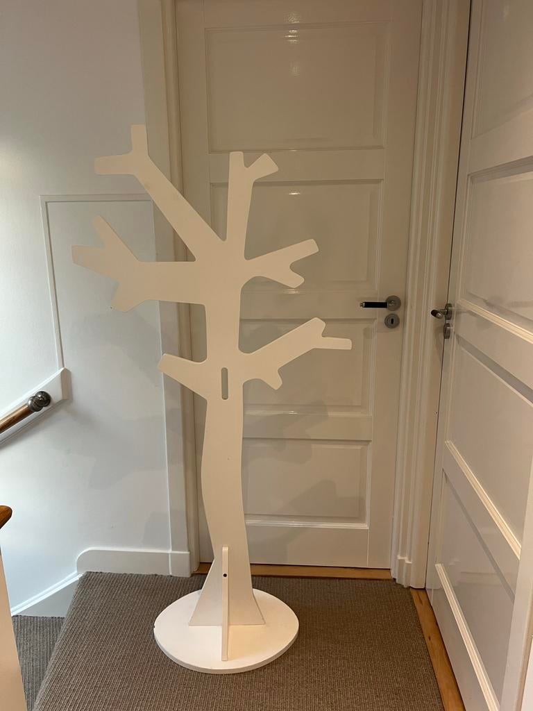 Leuke wit houten kinder kapstok boom model, Ophalen, Gebruikt, Minder dan 100 cm, Kinderkapstok