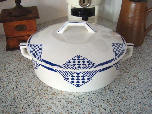 Terrine van Moulin des Loups Hamage, model Pantin, Antiek en Kunst, Curiosa en Brocante, Ophalen of Verzenden