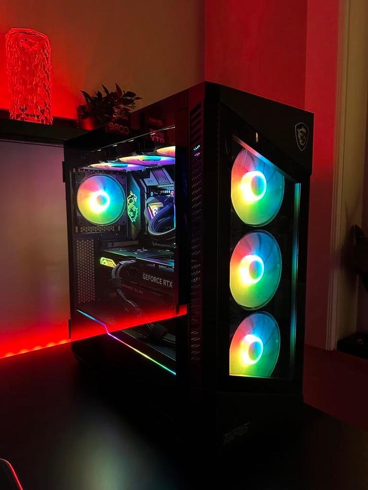 MSI GAME PC TE KOOP -ZO GOED ALS NIEUW-, Computers en Software, Desktop Pc's, Zo goed als nieuw, 4 Ghz of meer, Gaming, Ophalen