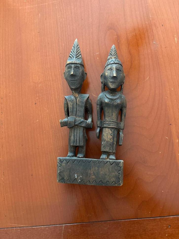 Antiek Nias Beeldje - Indonesië, Antiek en Kunst, Kunst | Niet-Westerse kunst, Ophalen of Verzenden