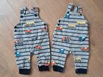 Tuinbroek jongens tweeling maat 68 - voor GOED DOEL, Gebruikt, Ophalen of Verzenden, Setje, Bonprix