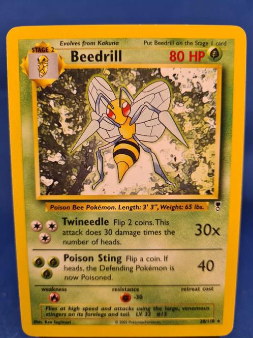 Beedrill 20/110 - Legendary Collection, Hobby en Vrije tijd, Verzamelkaartspellen | Pokémon, Gebruikt, Verzenden