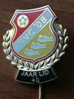 VOETBAL  SVC 08   40 JAAR LID, Ophalen of Verzenden, Gebruikt, Sport, Speldje of Pin