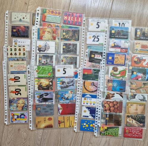 Telefoonkaarten Nederland ruim 120 stuks in 1 album, Verzamelen, Telefoonkaarten, Nederland, Ophalen of Verzenden