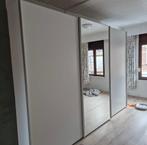 Kledingkast met spiegel, Huis en Inrichting, Kasten | Kledingkasten, Ophalen, Gebruikt, 200 cm of meer, 200 cm of meer