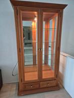 Vitrine kast met licht, Huis en Inrichting, Kasten | Vitrinekasten, Zo goed als nieuw, 150 tot 200 cm, 25 tot 50 cm, 50 tot 100 cm