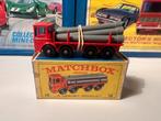 Matchbox Lesney Nr.10d Leyland Pipe Truck, Ophalen of Verzenden, Gebruikt, Bus of Vrachtwagen