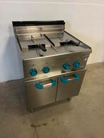 Te koop dubbele elektrische frituur frteuse 2 x 13 liter, Ophalen, Zo goed als nieuw