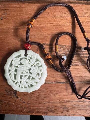 Chinese hanger vogel gelukshanger chinees steen beschikbaar voor biedingen