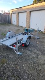Aanhangwagen voor Motor/Bromfiets - Goed Onderhouden, Ophalen of Verzenden, Gebruikt