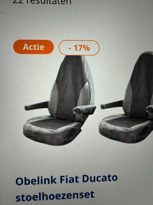 Stoelhoesenset, Auto diversen, Autohoezen, Zo goed als nieuw, Ophalen of Verzenden
