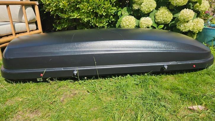 Dakkoffer speciaal voor de volkswagen incl. Dakdragers, Auto diversen, Dakkoffers, Zo goed als nieuw, Ophalen of Verzenden