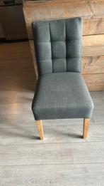 Eetkamerstoelen 4, Huis en Inrichting, Stoelen, Ophalen, Gebruikt, Grijs