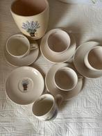 Jet kop en schotels + Ter Steege aardewerk potje, Antiek en Kunst, Ophalen of Verzenden