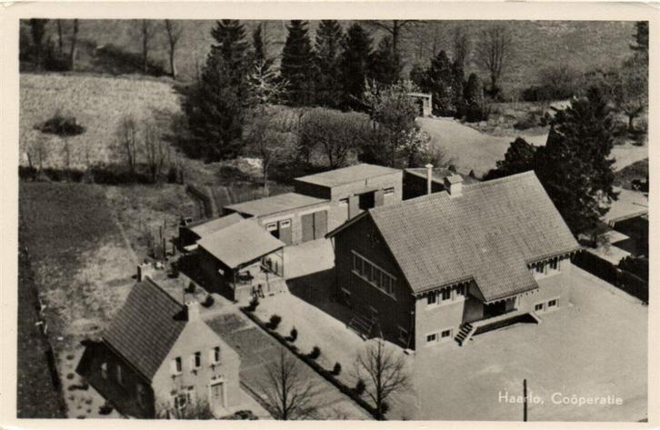 Haarlo, Cooperatie - vanuit de lucht - ongelopen, Verzamelen, Ansichtkaarten | Nederland, Ongelopen, Noord-Brabant, Voor 1920