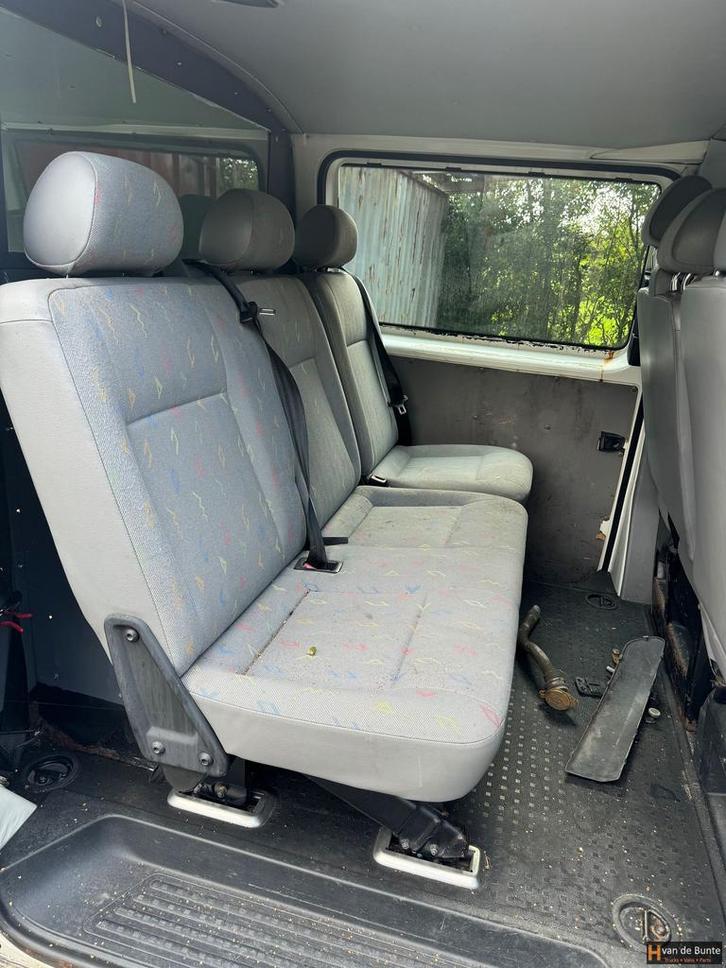 Achterbank + stoel Volkswagen Transporter T5, Auto-onderdelen, Carrosserie en Plaatwerk, Achterklep, Volkswagen, Achter, Gebruikt