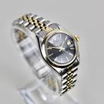 Rolex Lady Datejust - 6916 - Zwarte Wijzerplaat, Gebruikt, Rolex, Polshorloge, Ophalen of Verzenden