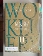 Wolters Kluwer Collegebundel Publiekrecht 2023-2024, Boeken, Gelezen, Ophalen of Verzenden, WO, Wolters Kluwer