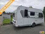 Knaus Sudwind 420 QD met mover en Dometic airco, Caravans en Kamperen, Caravans, Overige typen, Bedrijf, Treinzit, Schokbreker