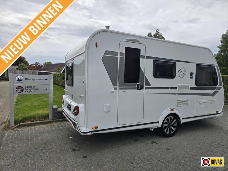 Knaus Sudwind 420 QD met mover en Dometic airco, Caravans en Kamperen, Caravans, Bedrijf, tot en met 4, 1000 - 1250 kg, Treinzit